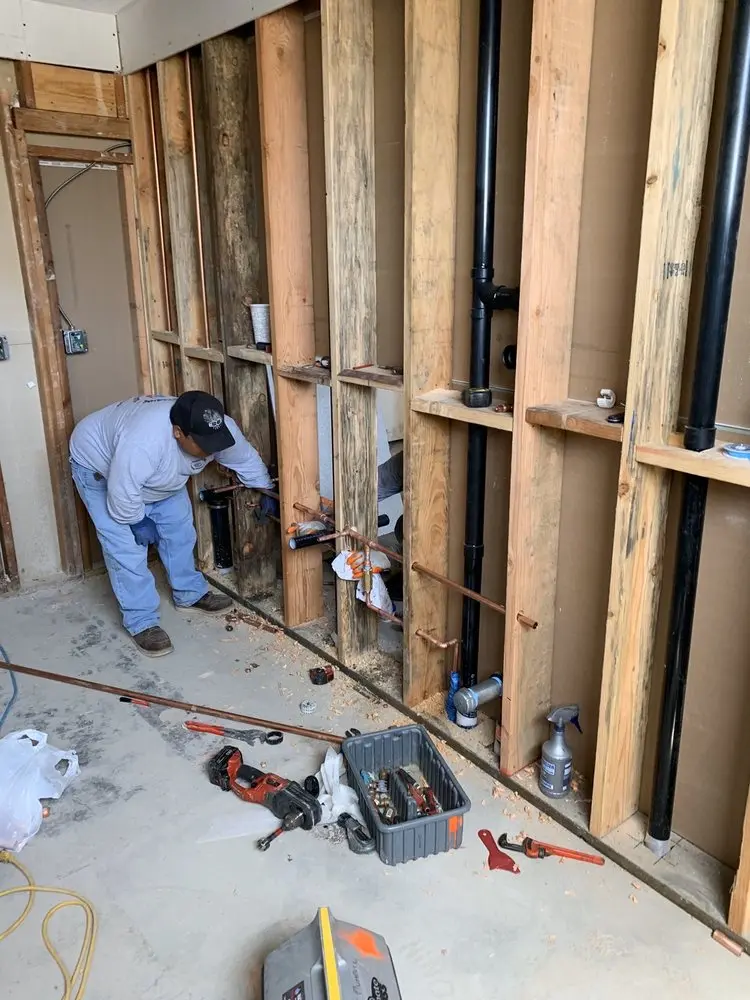Commercial rough-in plumbing for Gas Line Repair in Nickerson Gardens